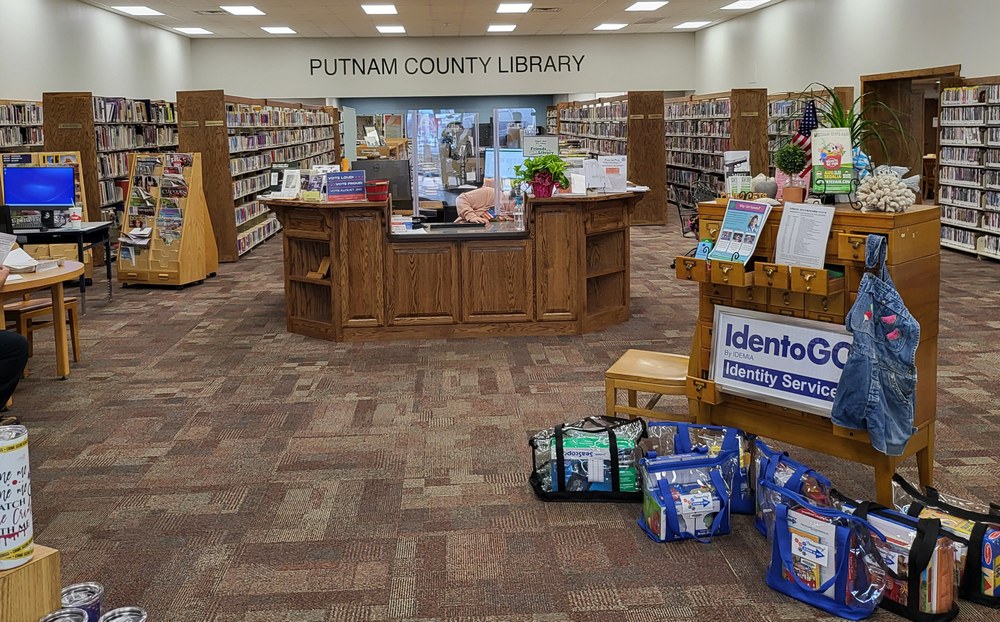 Interior of the Library